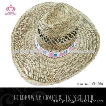 Chapéus de palha ocidentais de sombrero de cowboy à venda